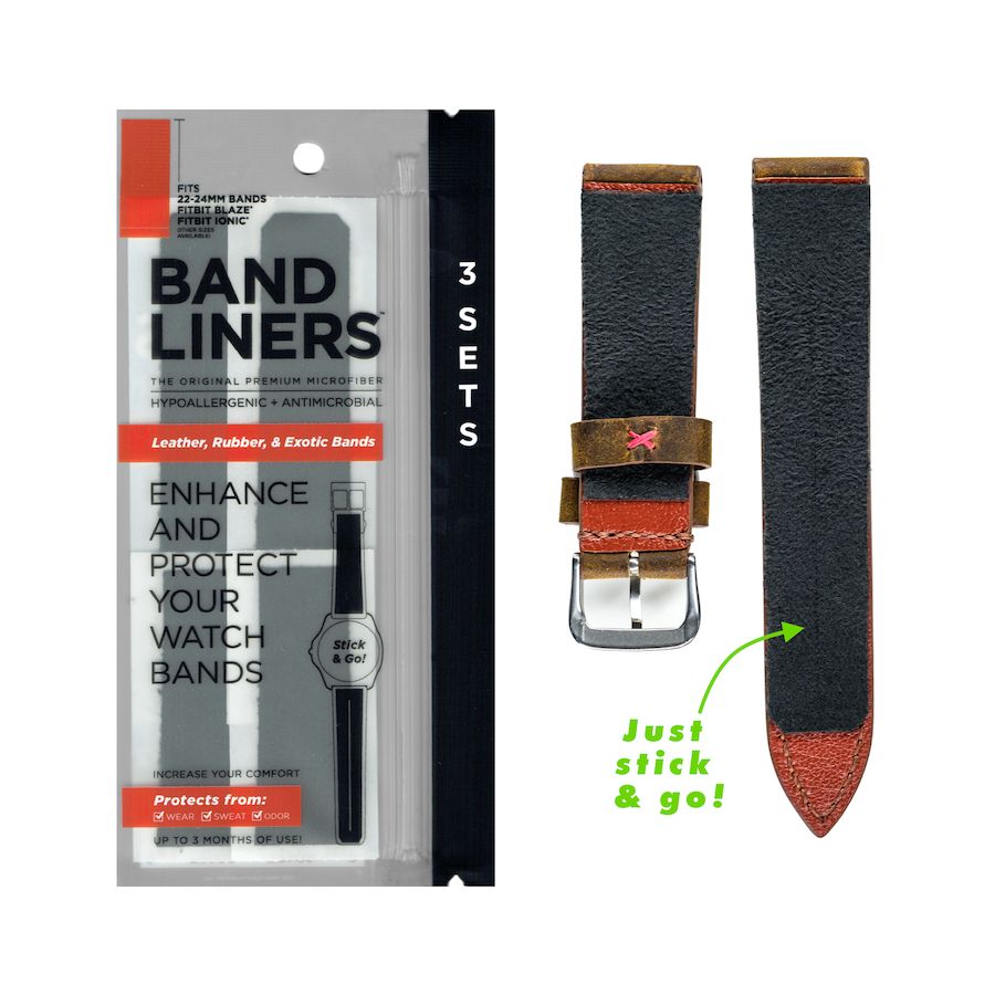 22-24MM BANDLINERS - 3 Sets - Strap & Buckle
