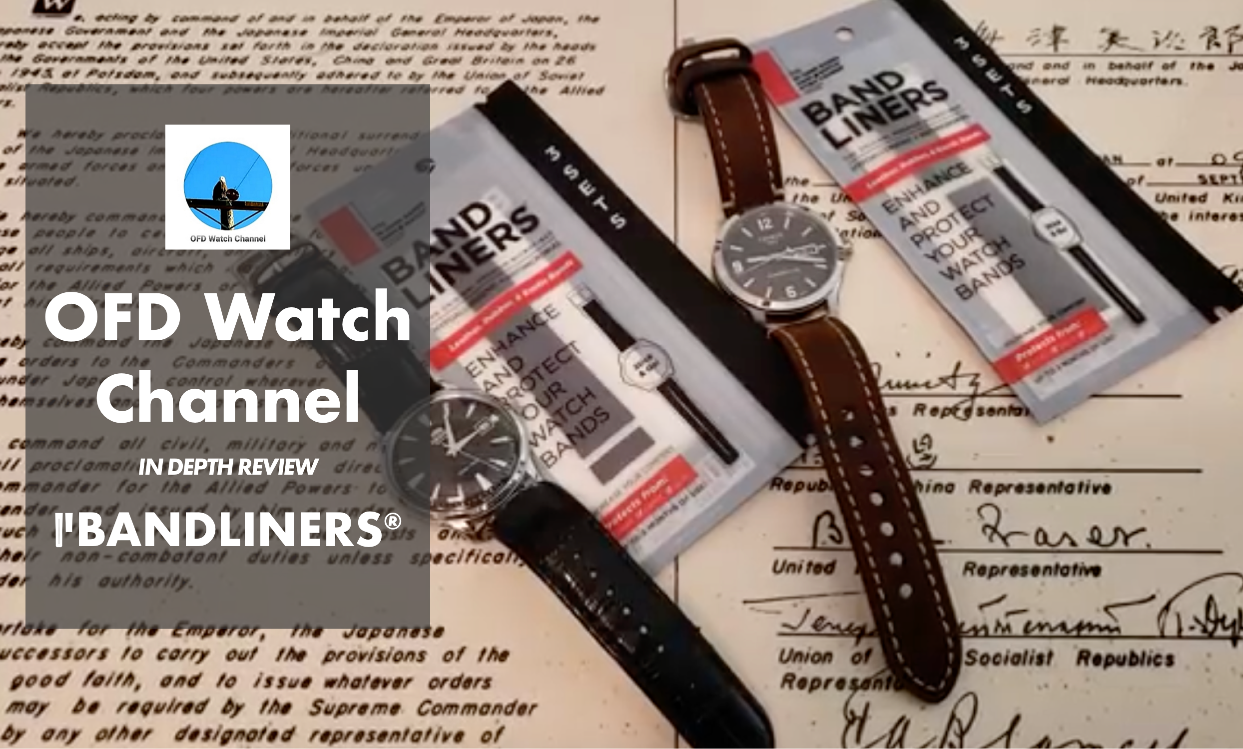 Load video: OFD Watch Review does in-depth review of BANDLINERS!